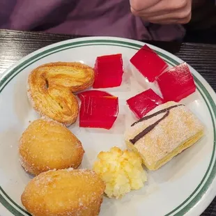 Dessert was really good.