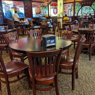 Dining room at Asian King Buffet, Waxahachie