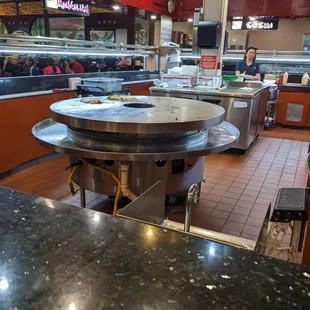Mongolian hibachi grill at Asian King Buffet, Waxahachie