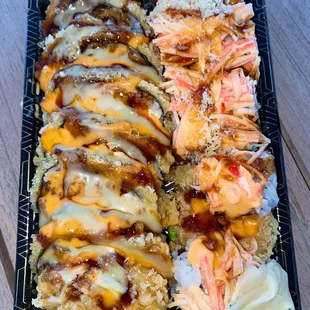 food, sushi and sashimi