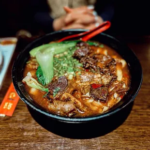 Stewed Beef Shaved Noodles