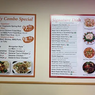 Nice daily combo specials