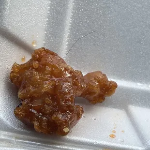 General Tso Chicken Daily Special (with hair)