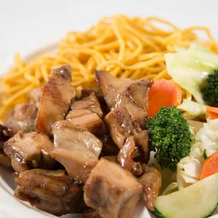 Bourbon Chicken Express Meal