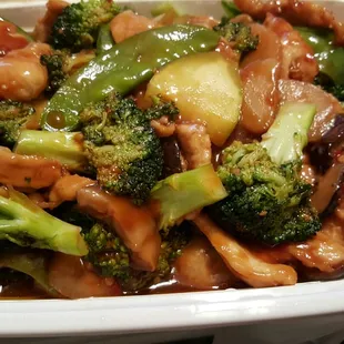 Chicken with garlic sauce, another favorite