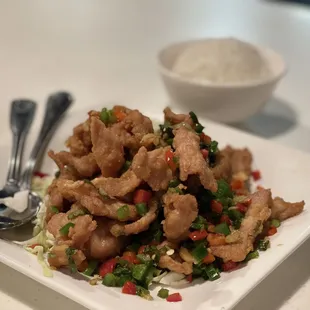 Salt &amp; Pepper Pork Chop