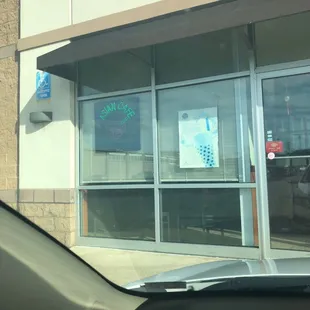 the front of a restaurant