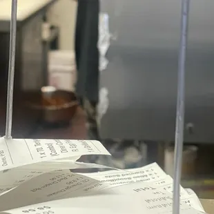 Chicken on the floor