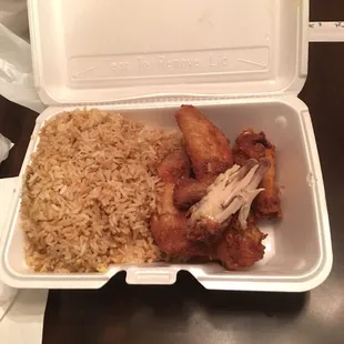 This how the chicken wings come in sections aka party wings. In Baltimore when we order chicken wings we expect the whole wing