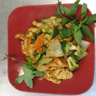 Thai Basil Chicken