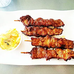 Beef skewers