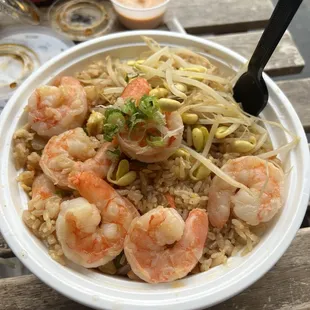 Shrimp fried rice