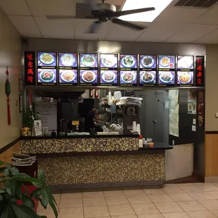 Takeout counter