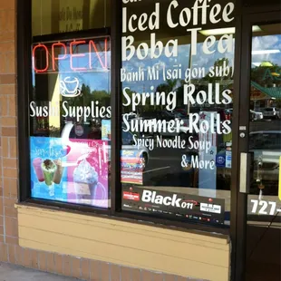 storefront window