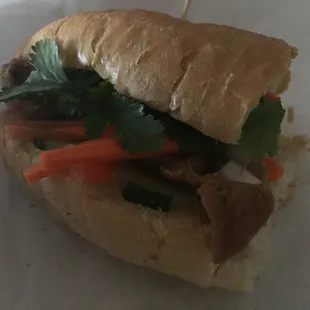 Chicken banh mi