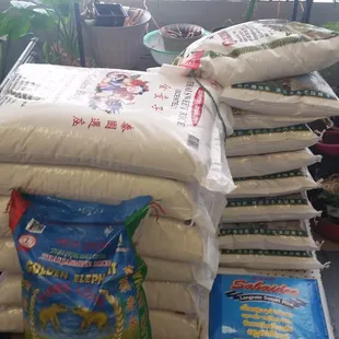 And only the best imported rice.