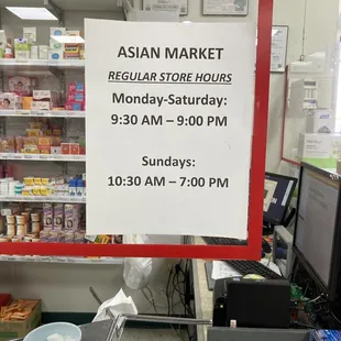 Store Hours