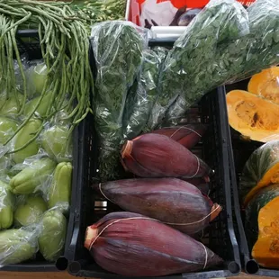 Fresh vegetables every week! Make sure to come by before they're all gone!