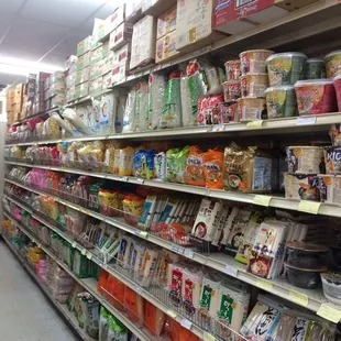 D NOODLE section :) want to make pancit? maybe japchae? Or ur vietnamese noodle soup Pho? Well this place got it all :)