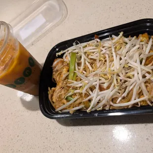 Pad Thai and Tea