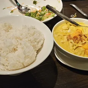 Yellow curry!