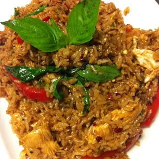 Green Basil Fried Rice