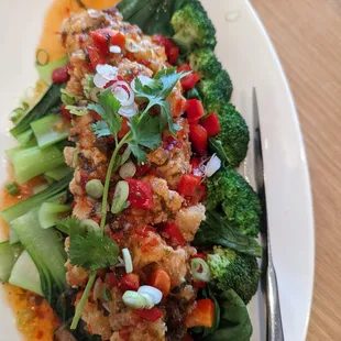 Crispy snapper could have been cooked better