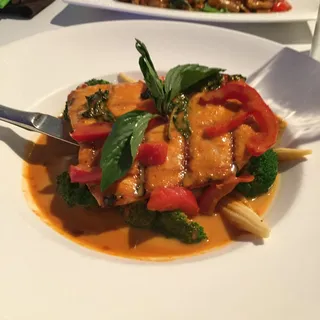 Grilled Salmon Curry