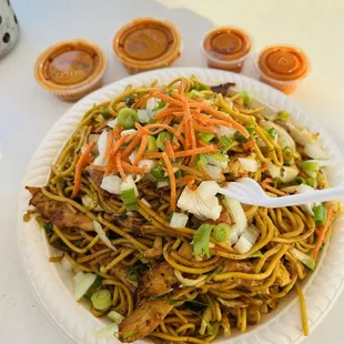 Chicken Chow Mein is my another favorite from Asian Momo   House.Highly recommended for everyone.