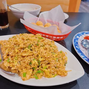 Chicken Fried Rice (no veggies)