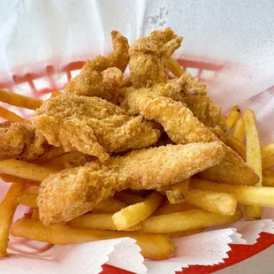 03.18.24 Chicken Strip Basket $10.50