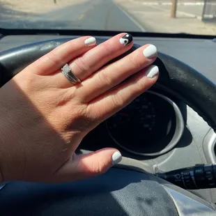 Loving my fresh mani and pedi!