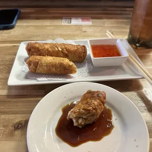 Egg roll chicken