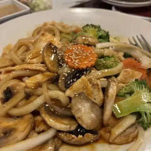 Spicy Sesame noodles