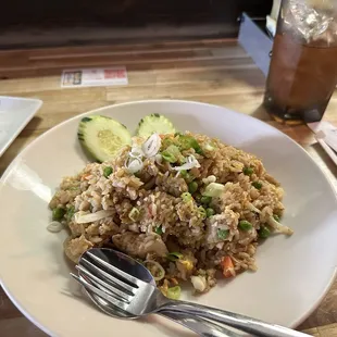 Pork fried rice