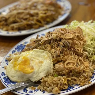 Salted fish &amp; chicken fried rice