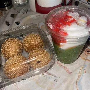 Nam vaan &amp; sesame ball