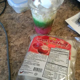 Nava and lychee fruit jelly. 06/11/13
