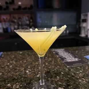 The best cucumber martini only drink I order here