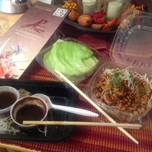 Chicken Lettuce Wraps