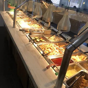 Main buffet bar