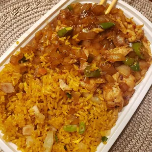 Black Pepper Chicken