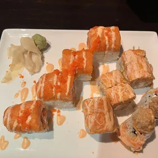 Paradise Roll &amp; possibly red head roll (can't remember)