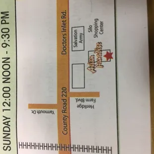 Map -- it's by the SILO