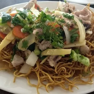 Mee Krob Pork