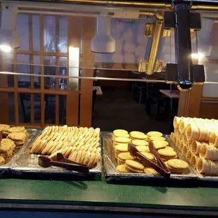 Icecream and cookie bar