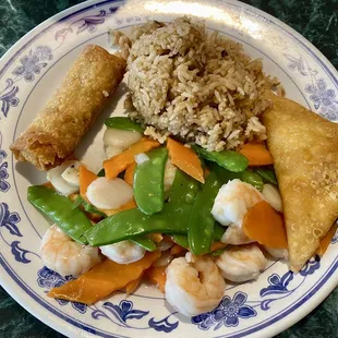 Shrimp with Snow Peas