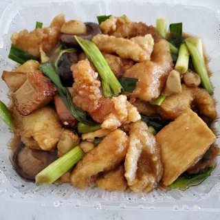 Braised Fish Fillet with Tofu & Pork