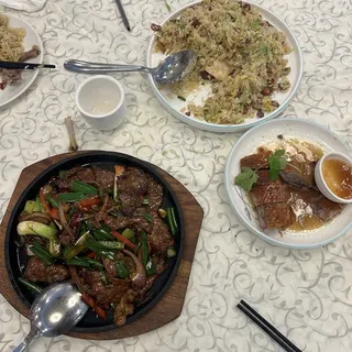 Sizzling Mongolian Beef