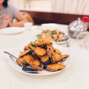 Salted eggplant. Never had a dream come true.